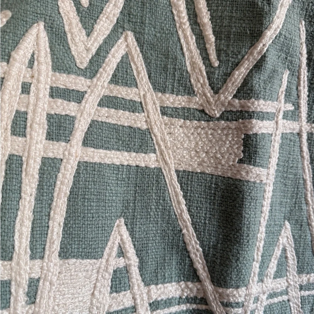 West Elm elegant pillow